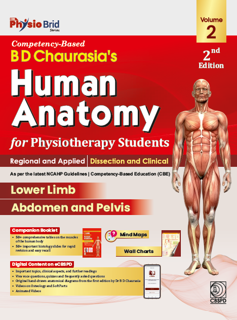 Competency-Based B D Chaurasia's Human Anatomy for Physiotherapy Students (2/e)vol2