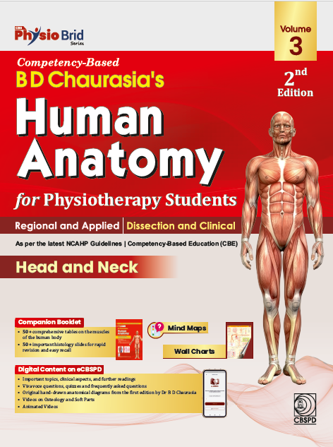 Competency-Based B D Chaurasia's Human Anatomy for Physiotherapy Students (2/e)vol3