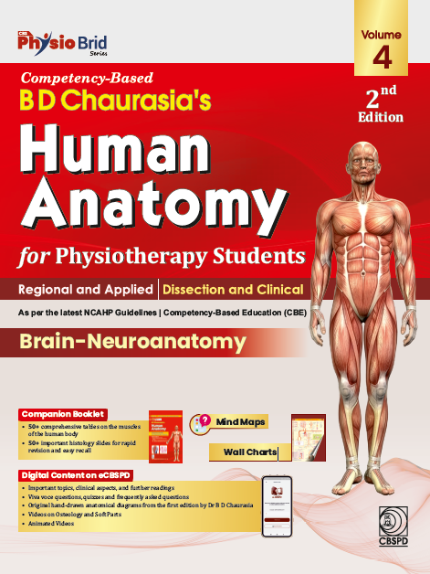 Competency-Based B D Chaurasia's Human Anatomy for Physiotherapy Students (2/e).vol4