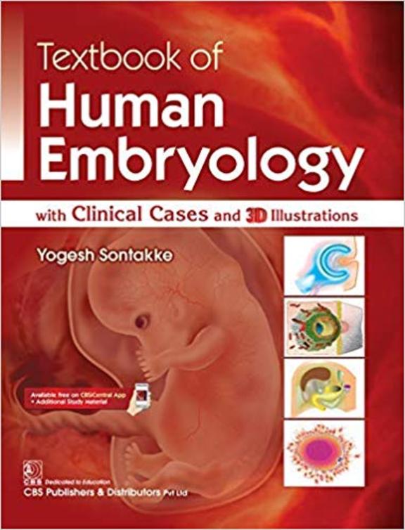 Textbook Of Human Embryology, 1st edition, Reprint 2021
